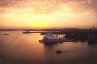 BridgeClimb Dawn Climb Sydney Opera House.JPG